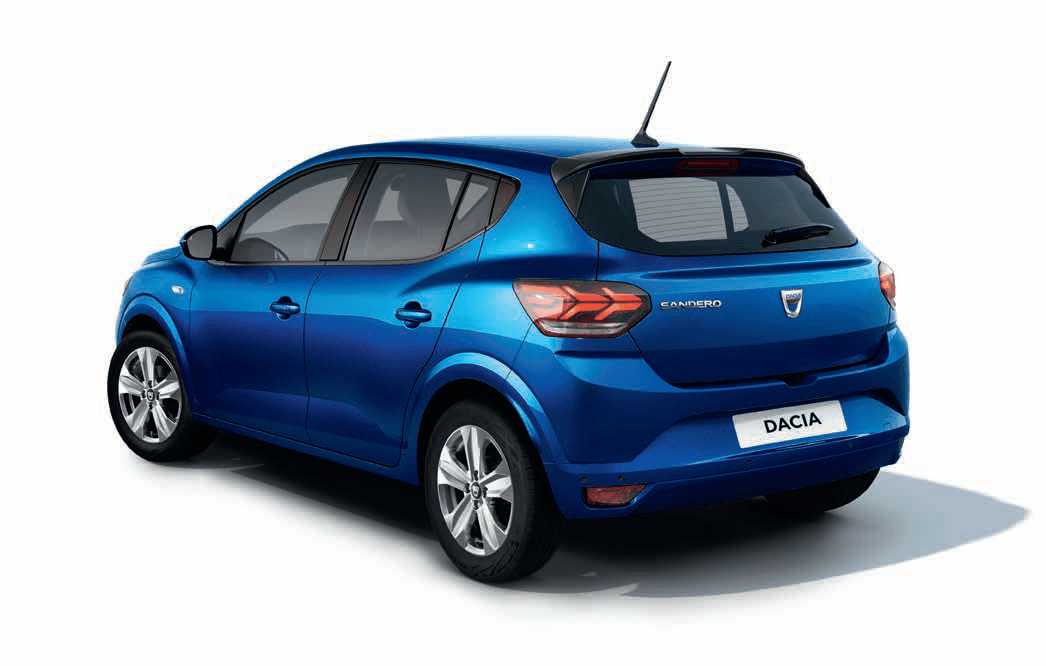 Spojler dachowy Dacia Sandero