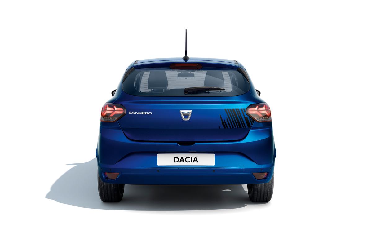 Zestaw naklejek personalizujących Dacia Sandero