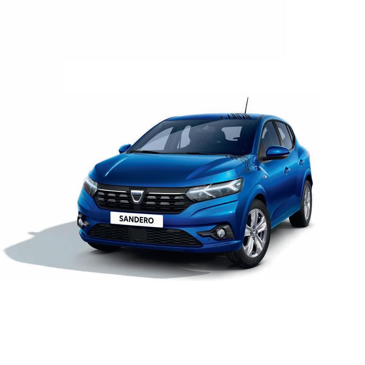 Zestaw naklejek personalizujących Dacia Sandero